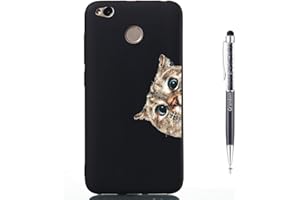 Grandoin Hülle für Xiaomi Redmi 4X, Süßes Muster Ultra Dünn Weiche TPU Silikon Schutz Handy Hülle Handytasche Etui Schale Schutzhülle Case Cover Tasche (Katze)