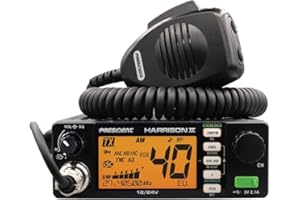 PRESIDENT CB Radio Président Harrison II ASC AM/FM, VOX, NB, ANL, 12V/24V