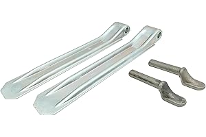 HGW 2 * Anhänger Bordwandscharnier mit Ø 15mm Anschweiß-Bolzen/Scharnier-Set für PKW Anhänger (340mm)