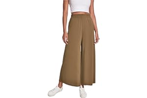 Urban Classics Ladies Modal Culotte Donna Pantaloni Nero vestibilità Abbondante