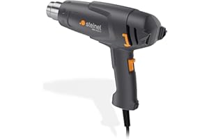 Steinel Heat Gun HM 1620 S, 1600 W, Two Temperature Settings 300°/500°C, hot air Gun for Drying, Shrinking, defrosting