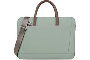 FUNSEED 15 Pollice Laptop Bag per gli Uomini Poliestere Leggero Solido Lavoro Computer Portatile Messenger Cartella Borsa per Viaggi Ufficio