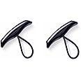 H2o Kayaks Canoe/Kayak Toggle Handles, Nylon, Black (Pack of 2 with Short Cord)