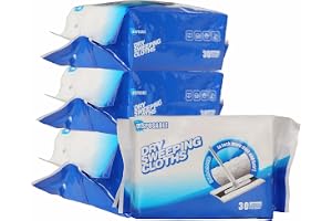 JEBBLAS Torra sopdukar, torra golvdukar, engångsgolvdukar, rena och borta, torra dammande moppdukar, elektrostatiska golvduka