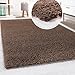 Produktbild Diva Hochflor Shaggy Langflor Teppich Versch. Farben u. Grössen Top Preis Neu*OVP, Grösse:140x200 cm, Farbe:Braun