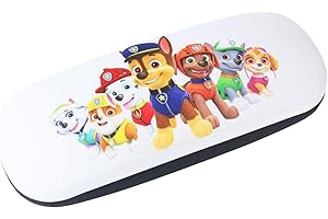 PAULE & KNOPF Joli étui à lunettes « Paw Patrol - Fellfride » avec charnière en métal pour enfants