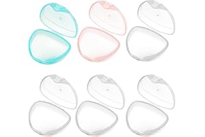 LJHOME 6 PcsCase for Baby Dummy Case, Pacifier Case, Pacifier Holder Storage Box, BPA-Free Dummy Container, Soother Pod Holder Box for Travel Home