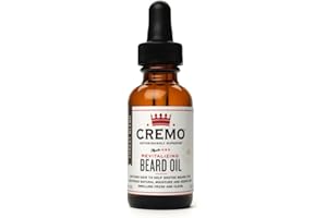 Cremo Beard Oil, -- Restores Moisture, Softens And Reduces Beard Itch for All Lengths Of Facial Hair, 1 Ounce Forest Blend