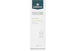 CANTABRIA LABS Endocare Essential Aquafoam - Limpiador Facial Micelar En Espuma, Elimina Impurezas Y Puntos S, Exfoliante Suave, Hidratante, Para Rostro, Negro, Cítrico, 125 Mililitro