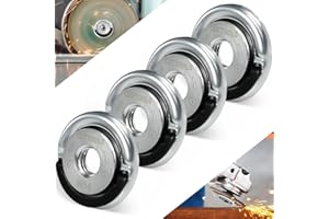 Fuhesgu 4 Pcs M14 Tuerca Liberacion Rapida Amoladora Tuerca Fijacion Rapida Amoladora Tuerca Apriete M14 Pequeña para AmoladoraAngular - para Cambiar Rápidamente Disco Sin Herramientas