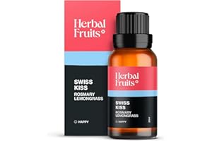 Aerosoul® olejki eteryczne do dyfuzora, olejek zapachowy Rosmary, trawa cytrynowa, olejki do aromaterapii, 100% olejków eterycznych, jakość premium, 20 ml