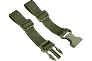 TRIWONDER Sangle de Sac à Dos Réglable 30 cm Sangle de Poitrine avec Boucle 25 mm pour Randonnée Les Activités de Plein air