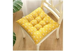 FAiruo Cojín de Silla Oficina Jardin Cojines para Sillas Deterraza de Cocina Cojines de Asiento (Color : #11, Size : 1PC_45X45CM/17.7X17.7)