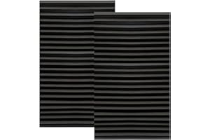DONFULILY 2 Pack Temporary Blinds for Windows with 4 Clips, Easy Up & Down Pleated Window Shades, No Drill Blackout Blinds Stick on Curtains Blinds for Bedroom Bathroom (Black, 60 * 180cm)