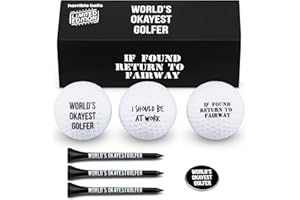 HORRIBLE BALLS Golf Funny Gift Sets- Funny Gag Novelty Present For Him For Golfers