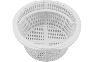 Generisch Cesta de skimmer de 19 cm para piscina con asa, cesta de repuesto para skimmer estándar I Poo-l prefiltro I colador de piscina de 19 cm de diámetro I para una fácil extracción I resistente