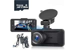 GÉNÉRIQUE Oryzom Dashcam 4K Pro - Caméras Avant/Arrière Ultra HD, Vision Nocturne Pro & Surveillance 24h/24 - Sécurité Totale en Conduite et Stationnement (Câble abaisseur 1080P+ACC+128g)