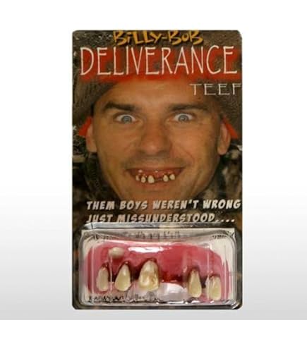 Billy Bob Betty Bob Falsche Zähne – One Size, Mit Dental-Fix Für Individuellen Sitz