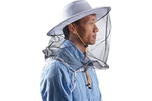 ZffXH mosquito insecto cabeza red sombrero de pesca gorra apicultura velo sombreros mosca insecto velo capucha