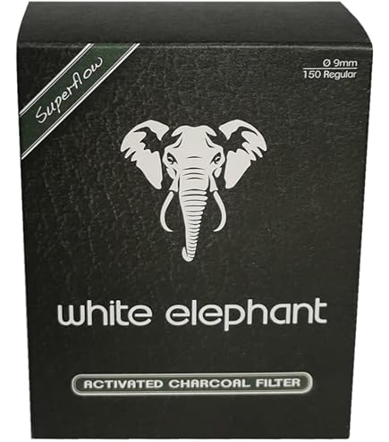 Filtri Tabacco Passatore Filtri A Carbone Attivo 9mm - 180+20 Filtri Per Sigarette, Tappi In Ceramica E Made In Germany Al Carbone Attivo Per Joint - 2