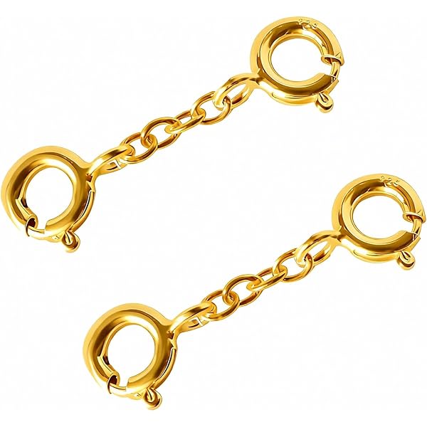 thumbnail image 2 of Lomax Sterling Silver Brooch Safety Chain And Clip – 925 Purity, Made In UK 2 of 6