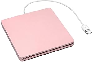 Soapow Externo USB 2.0 ranura DVD unidad VCD grabador grabador reproductor para Mac OS/WindowsME/2000/XP/Vista/7