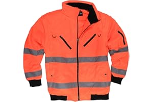 Abraxas Arbeits-Jacke/Weste in Übergröße, gelb