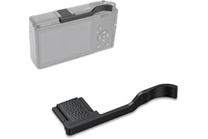 JJC GRIV Kamera-Griff aus Metall für Ricoh GR IV Digitalkamera, GR4 Blitzschuh, Daumenstütze verbesserter Griff für Einhandaufnahmen