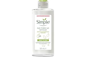 SIMPLE Sencillo acondicionado de ojos Maquillaje Remover 125 ml 77090 [Cuidado Personal]
