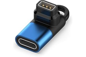 SUNGOOYUE Smartwatch Kabel ładujący Konwerter USB Typ C Konwerter Adaptera do Coros Pace2 Apex Apex Pro Vertix Vertix 2 Czarny