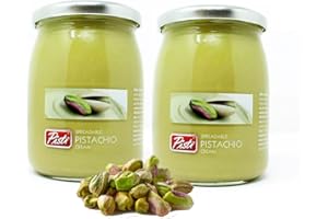 BAZACHI Pisti Sicilian Pistachio Cream Spread - 600g (pack of 2, 2, count)