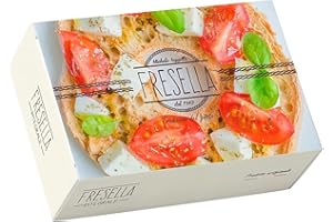 IAZZETTA Freselle INTEGRALI Napoletane 300 Grammi Croccanti Circa 8 Pezzi Confezionati Ideali Per Cene Estive Particolari Dieta Mediterranea