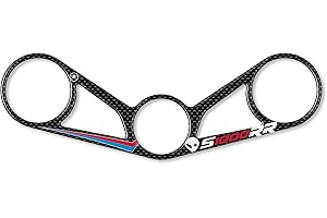labelbike - 3D Resin Sticker Fork Plate Protection and Decoration compatible with BMW S1000RR 2009-2011