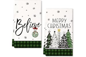 Hoqque Decoracion Navidad Paños de Cocina Trapos Paño Trapo Limpieza Natal Mesa Decoración Hogar Adornos Navideños Christmas Decorations for Home Decoraciones Navideña Casa Kitchen Towels