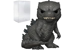 FUNKO Godzilla Pop #1017 Pop Movies Godzilla vs Kong Vinyl Figure (Bundled with EcoTek Protector to Protect Display Box)