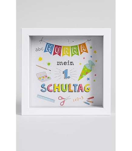 Spardose Zur Einschulung – Personalisierbar Mit Namen & Datum