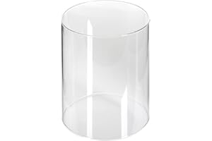 ‎MONSTER24 Monster24 Ersatz-Glaszylinder für Bio-Ethanol Tischkamin (Größe M / 30 cm) | feuerfestem Borosilikat-Glas | Außendurchmesser 18 cm/Höhe 20 cm | Tischfeuer | Bio Ethanol Kamin Indoor und Outdoor