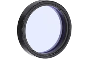 Mondfilter 1 Zoll, Akozon 1,25 Zoll Moon Filter, Mondfilter, Aluminiumlegierung Sky Glow & Moon Filter Optisches Glas M28x0.6 Gewinde Okularfilter Teleskop Mondfilter für Teleskopokulare