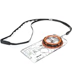 Boussole Navigation OTAN Boussole Silva 5-6400/360 - Mixte Transparent - Utilisée Par L'OTAN - Récupération GPS Boussole étanche Lumineuse