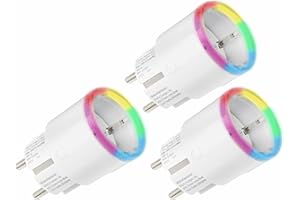 SHELLY Prise Wi-Fi Plug S Gen3 Mat Blanc Lot de 3