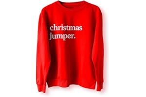 BlackMacaw - Unisex Funny Christmas Jumpers | Family Xmas Sweater | Soft and Cozy Christmas Jumpers | Christmas Jumpers for Women | Unisex Flashing Ugly Christmas Sweater | Family Christmas Jumpers