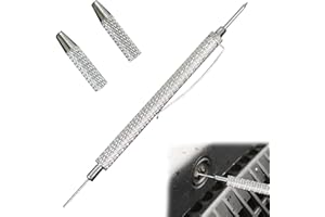 Yuiturt 2 in 1 Windscreen Washer Nozzle Ajustment Tool, Car Windshield Washer Jets Cleaner, Universal Corrosion Blockage Removal Needle, Car Windscreen Cleaner Accessory