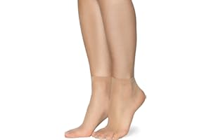 Annes styling Calzini da Donna alla Caviglia (Pacco da 6)