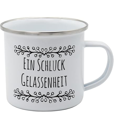 Enamel Mug You Make Me Foxdevilswild Denglisch Saying Love in Love