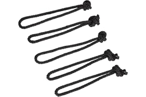 Perfeclan Generic Set of 5 Leash String Cord for Surfboard, Longboard and 360mm Length for Family Surfing Accessories