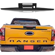 JHCHAN ABS Motorhaubenschutz Steinschlagschutz Für Ford Ranger 2023-2024-2025 T9 Raptor Wildtrak X Platinum Wildtrak Limited Motorhaubenschutz Insekten Deflektor