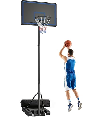 COSTWAY Panier de Basket-Ball sur Pied 97x65x360cm Hauteur Réglable 3 COSTWAY Panier de Basket-Ball sur Pied 97x65x360cm Hauteur Réglable 3