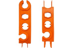 Jadeshay Jadehay Solar Schraubenschlüssel, Stecker Wieder Lösen Stecker Werkzeug für Solarpanel Kabel PV System Solarpanel Kabel, 1 Paar, Orange