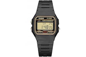 Casio Digital Watch with Black Resin Strap (F91WG-9QDF)