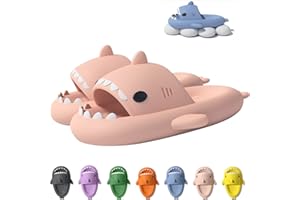 Somic Hai Badeschuhe BadeDamen Cozislides Pantoffeln Unisex Herren Strand Cloud Slippers Dicke Sohle Sandalen Duschsandale